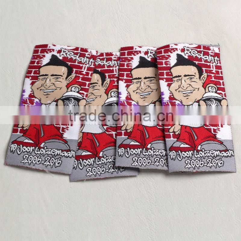 lattice background high end weaving label for majiang mat