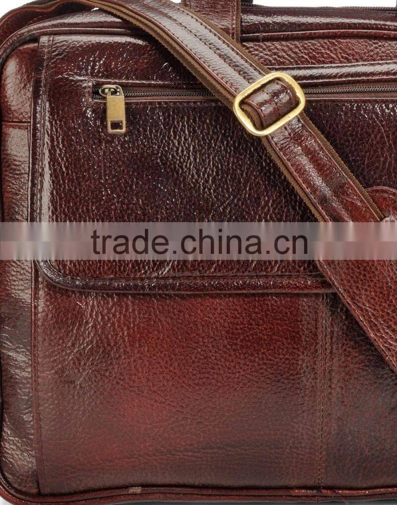 TEAKWOOD LEATHER REAL GENUINE Laptop BAG