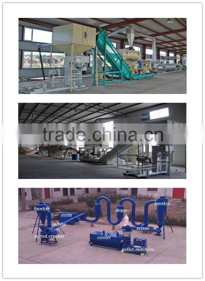 300-380kg/h output wood pellet machine for wood sawdust