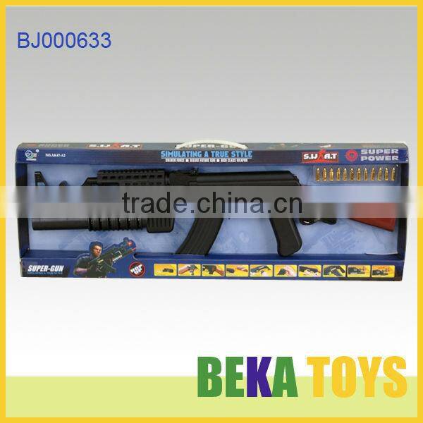 New toys electronic sound gun and weapon plastic toy gun AK47 safe sniper toy gun