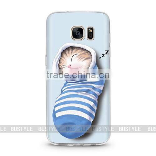 2016 fashion cat protective 3d custom printed printing flip mobile phone case cover for samsung S7 edge lite s7 galaxy j5 j2