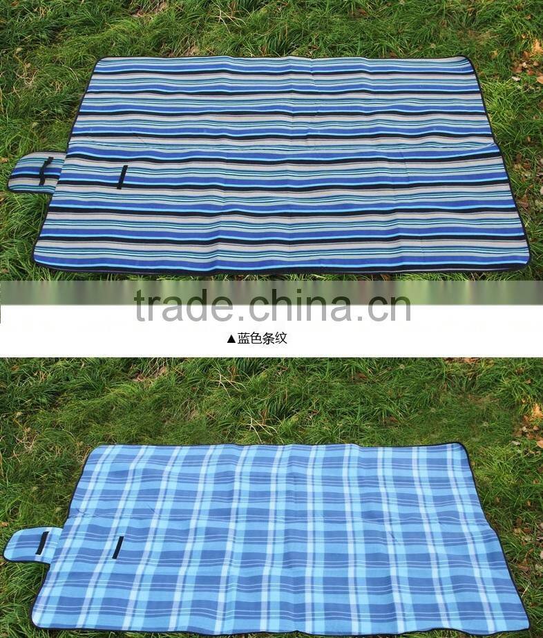 Picnic Time Blanket Tote, X-Large, Blue Stripe beach mat