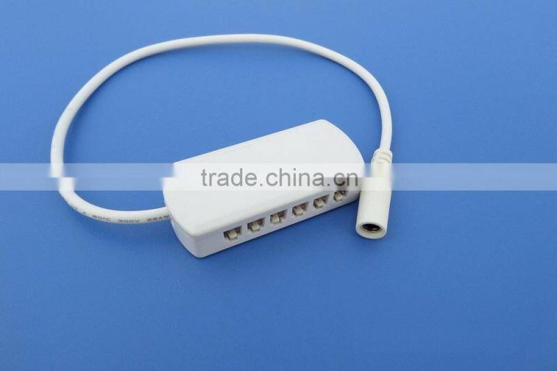 Fongkit Molex 6 fach verteiler High Quality 12V Female Car Cigarette Lighter Socket Plug Connector with LED