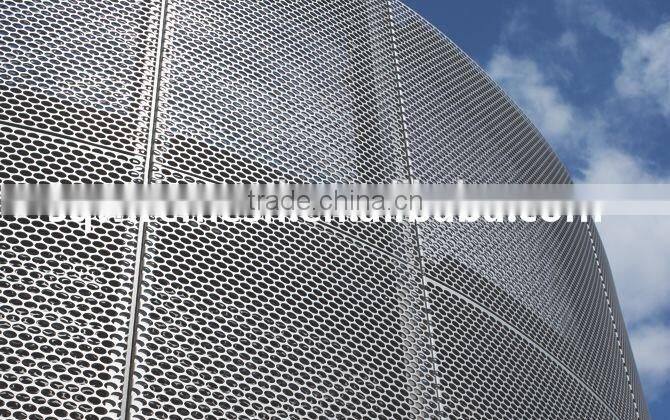 Stretch powder coated expanded Metal Mesh