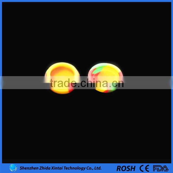 Eco-Friendly Reusable 7ml Silicone Wax Container