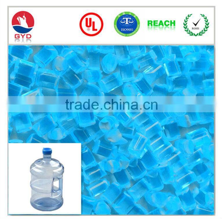 Drinking water buckets raw material Food grade Rugged PC plastic / Drinking Water bottles Transparent PC plastic raw material