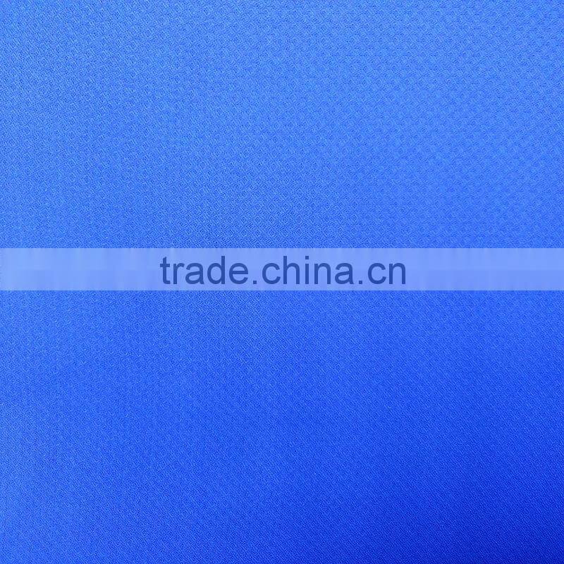 2015 xiangsheng jacquard weave royalblue viscose from bamboo