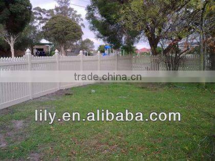 pvc picket fence