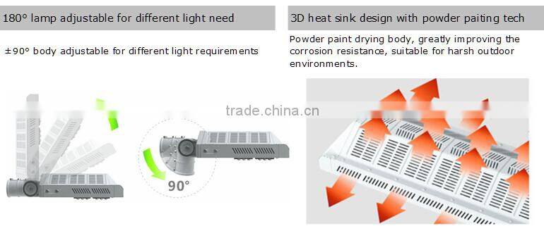 150w led street light with meanwell driver IP65 CE RoHS 3 years warranty street light housing street light parts
