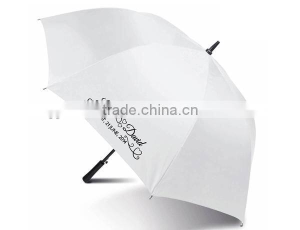 Personalized Golf Style Wedding Umbrella