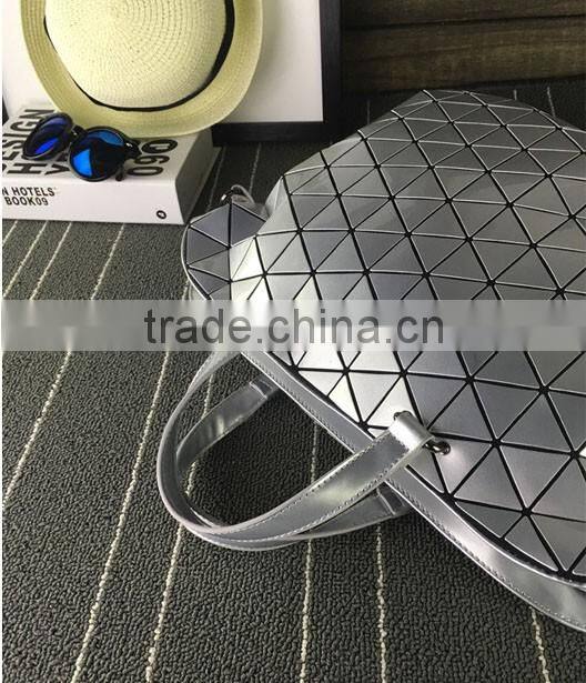 2016 Online Shopping Japan Style Diamond PU Fashion Lady Tote Bag Handbag Wholesale