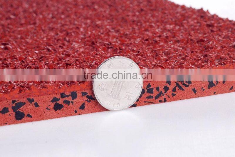 Professional running rubber track with high quality
