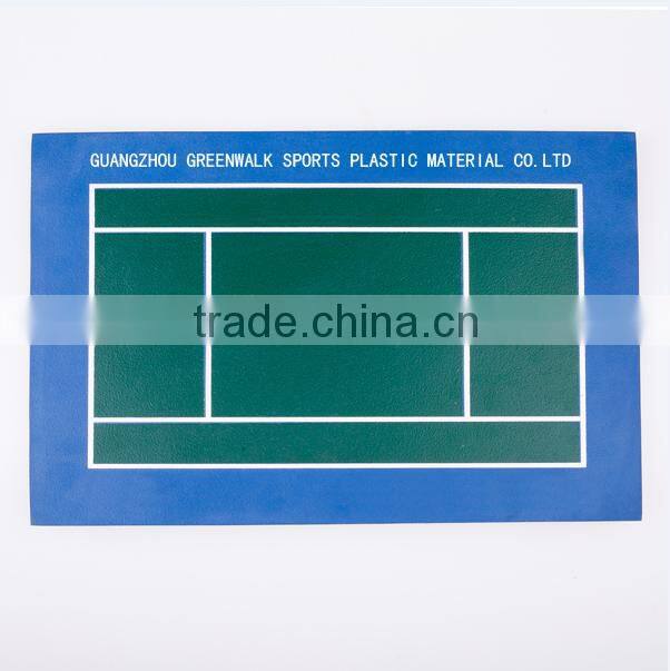 Professional acrylic paint for badminton court plastic tennis court flooring with low price
