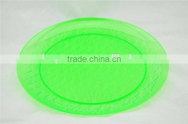 14" Plastic Round Reusable Tray