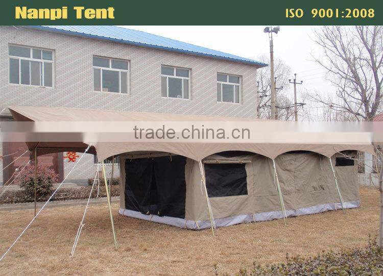Large Waterproof Canvas lodge tent