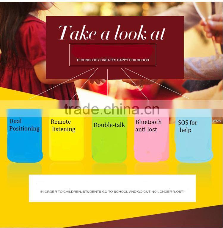 Kids android gps tracker pedometer smart watch phone