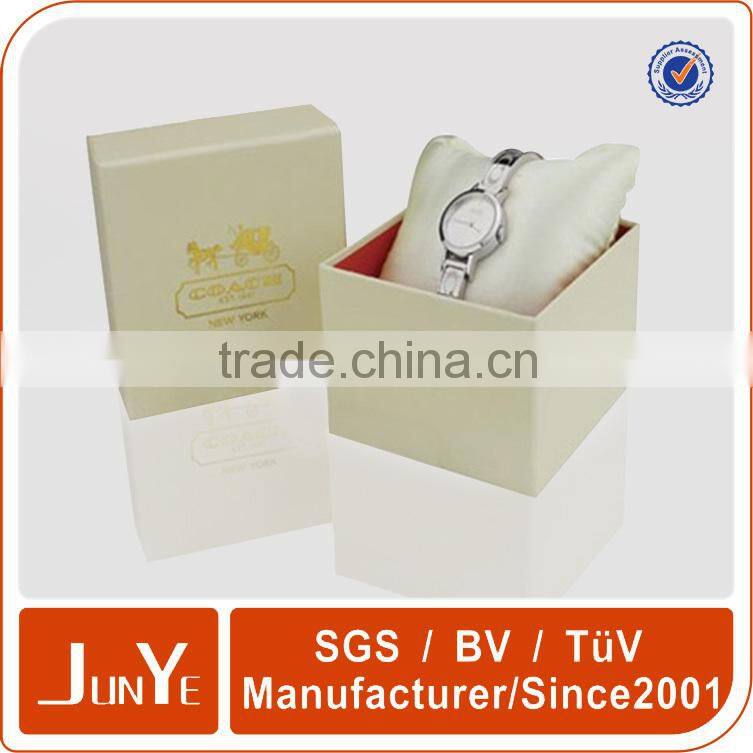 luxury window watch box lid packaging design