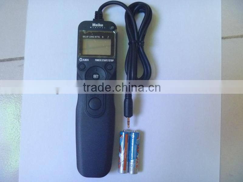 LCD remote control socket timer for your DSLR