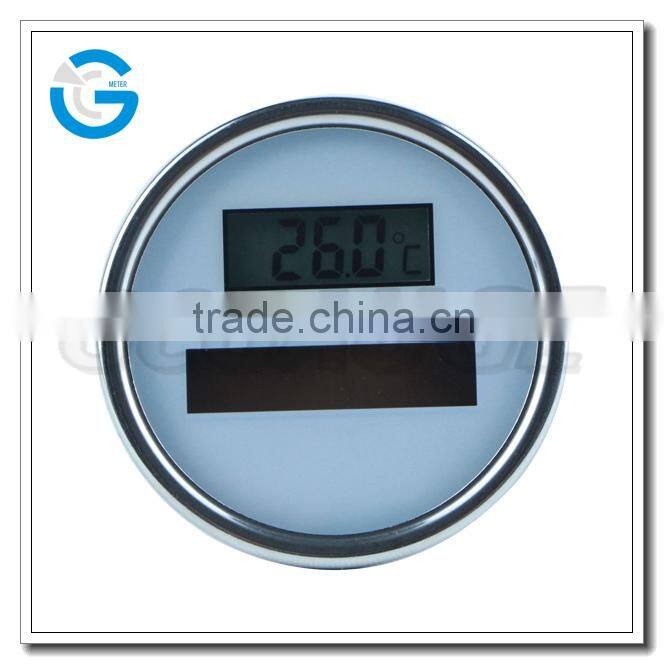 High quality back mount solar digital thermometer probe stainless