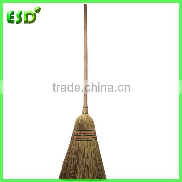 Wooden Handle Corn Broom,Garden Broom,Sorghum Broom