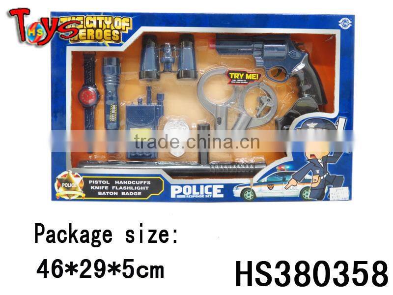 pretend play children game police toy set
