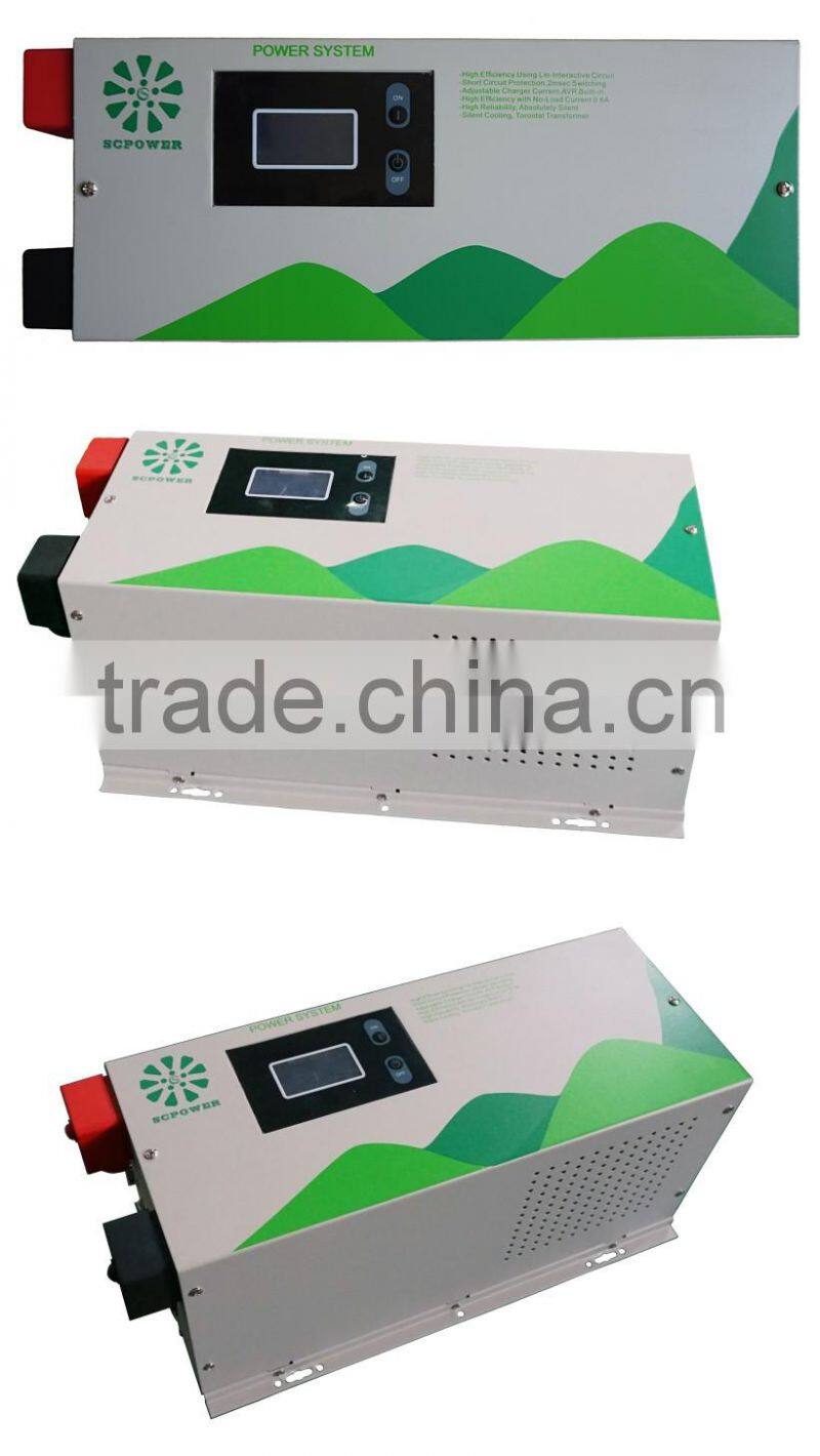 With AVR function pure sine wave low frequency power inverter