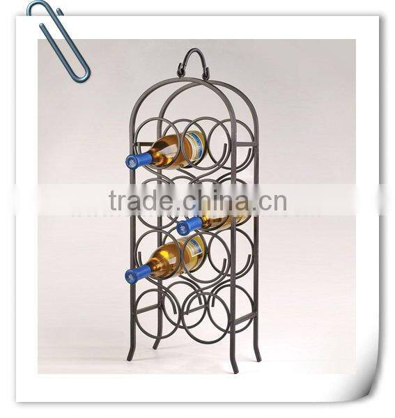 metal wine rack