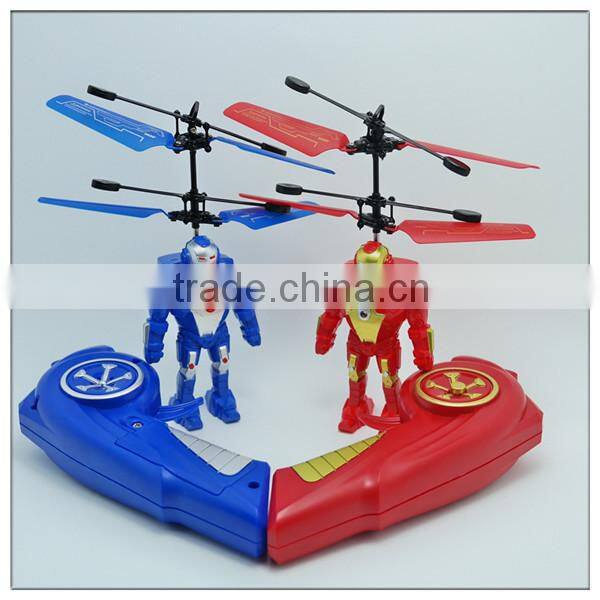 Newest toys Flying Robort.HY-835 infrared induction toy flying helicopter for sale