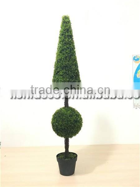 120cm artificial cone cypress topiary tree