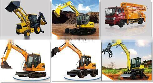 CHINA SMALL MINI WHEEL EXCAVATOR X120-L