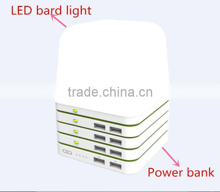 hot new products 2016 restaurant cell phone charging station menu holder power bank 20000mAh