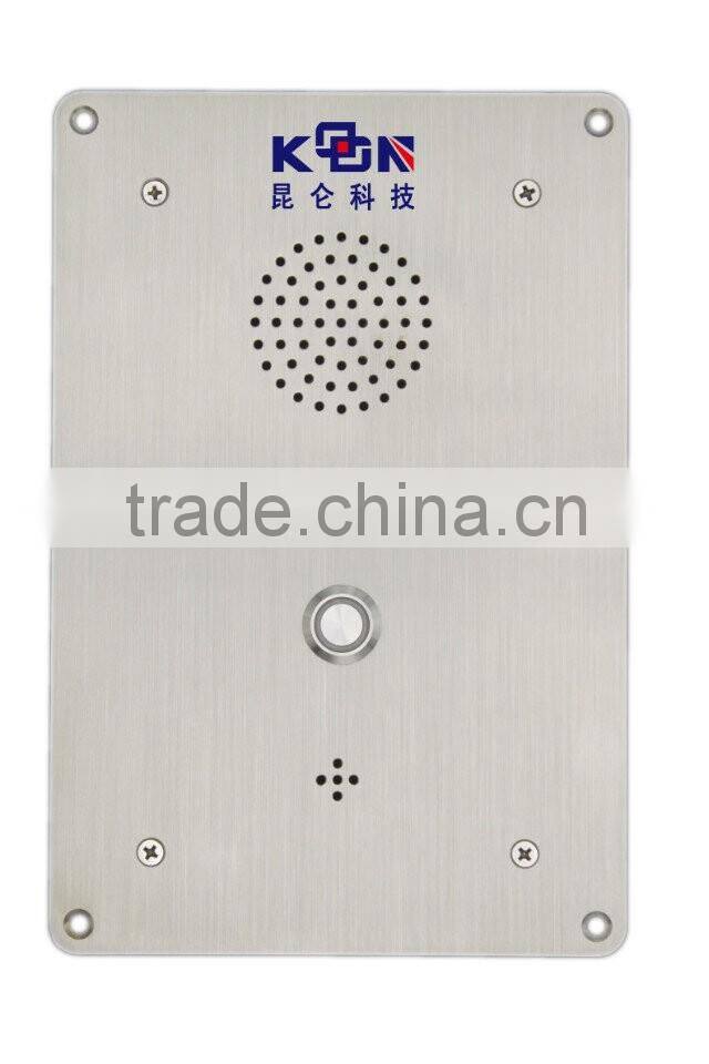 KNTECH Industrial Emergency Telephone Wireless Elevator Phones stainless stell ip voice intercom