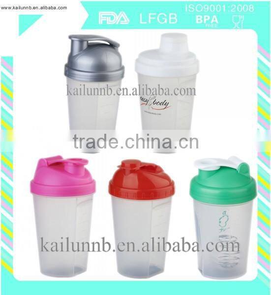 400ml 20OZ personalized protein shaker bottle with custom BPA free