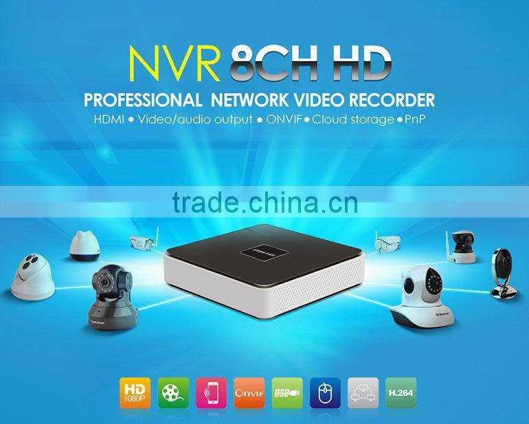 VStarcam 8CH Channel Network 1080P Security IP Camera Onvif Video NVR Recorder