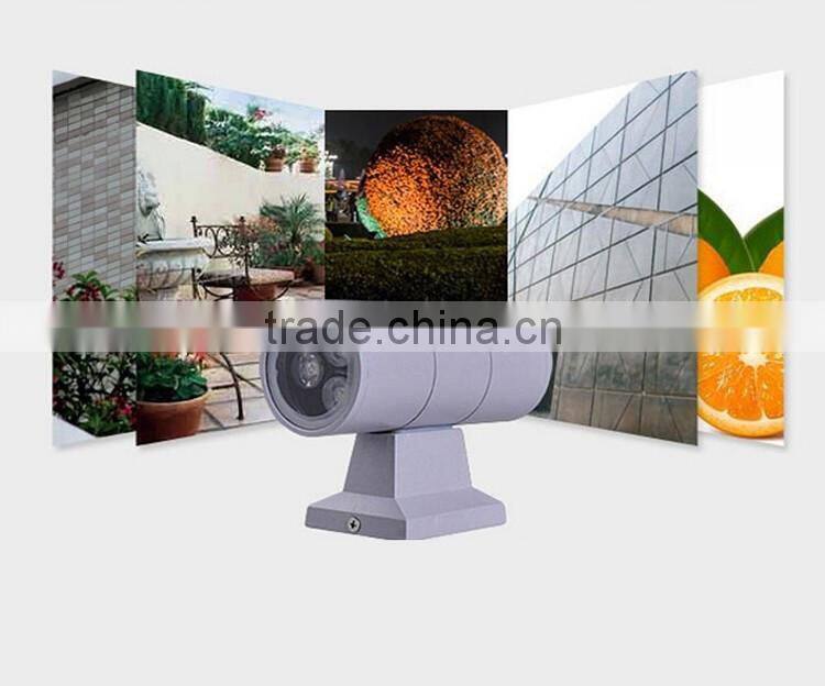 2*3W Waterproof led wall lamp with factory price