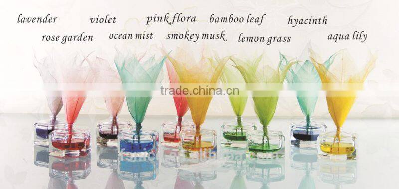 SC60ml yellow pink flora 60ml leaves scented diffuser aroma home fragrance