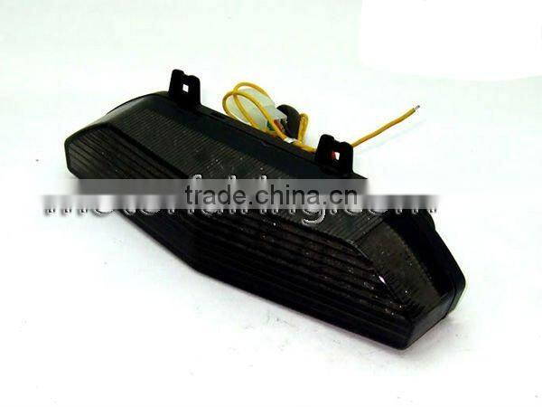 ZX-6R Plastic cover tail light/Motorcycle Smoke LED tail light for Kawasaki ZX6R 2007-2008