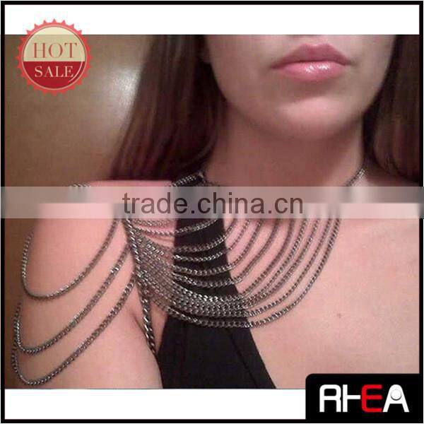 Fashion Waist Chain Body Chain Pearl Beaded Tassel Belly Chain Jewelry