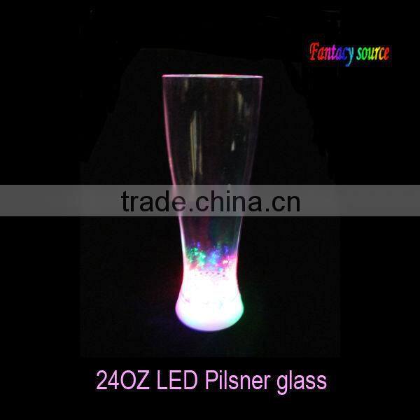 24OZ led blinking glass