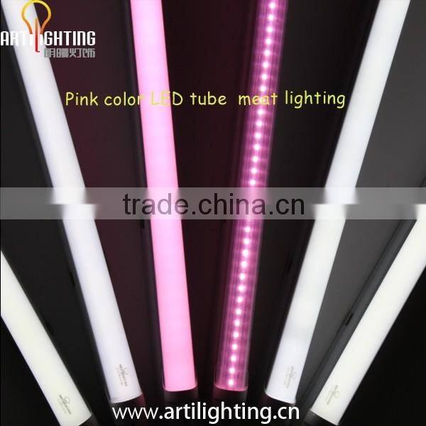 T8 integrated led tube lights 1200mm, 20 watt, cw, ww, t8 pink led tubt8 led tube 8 school light school