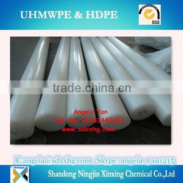 HDPE rod in plastic rod/High-density polyethylene rods/ hdpe plastic bar china supplier