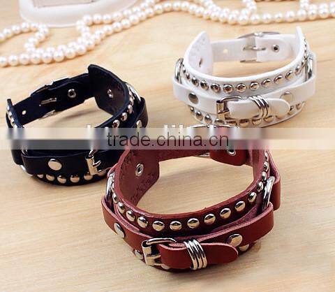 fashion leather bracelet