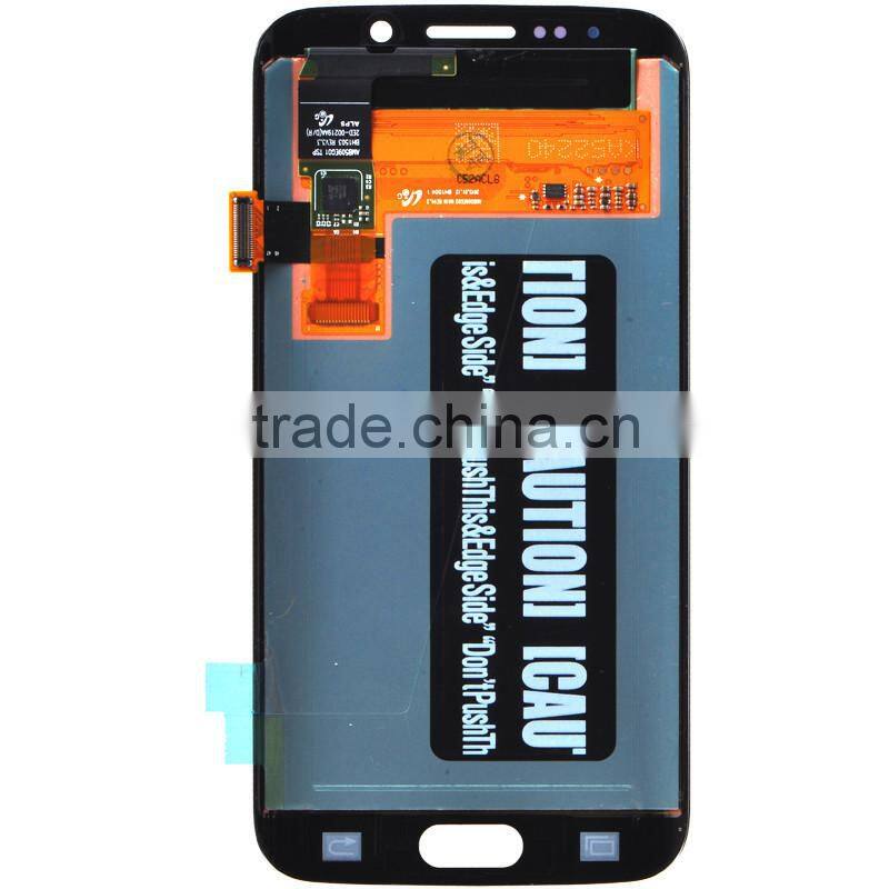 Wholesale For Samsung Galaxy S6 EDGE LCD Digitizer Screen Assembly,For Samsung Galaxy S6 EDGE LCD Screen,For Samsung S6 EDGE LCD