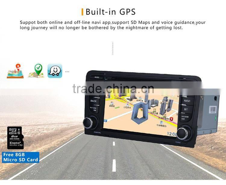 7 inch 1024 600 High Resolution smart car GPS navigation