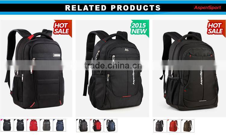 2015 new fashion 1680D water resistant backpack with high quality