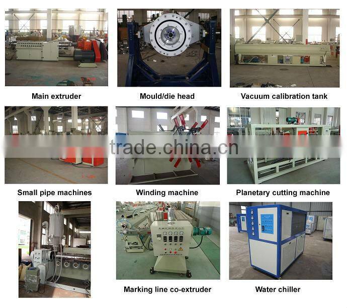 HDPE pipe equipment/manufacturing machine
