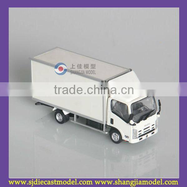 ISUZU truck container model,diecast truck toy models,dongguan diecast scale truck factory