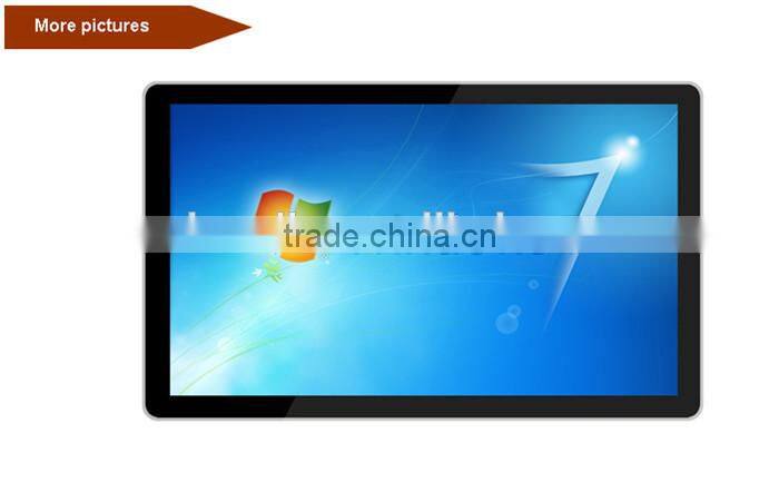 Stylish HD wifi 42 inch lcd digital signage interactive all in one pc