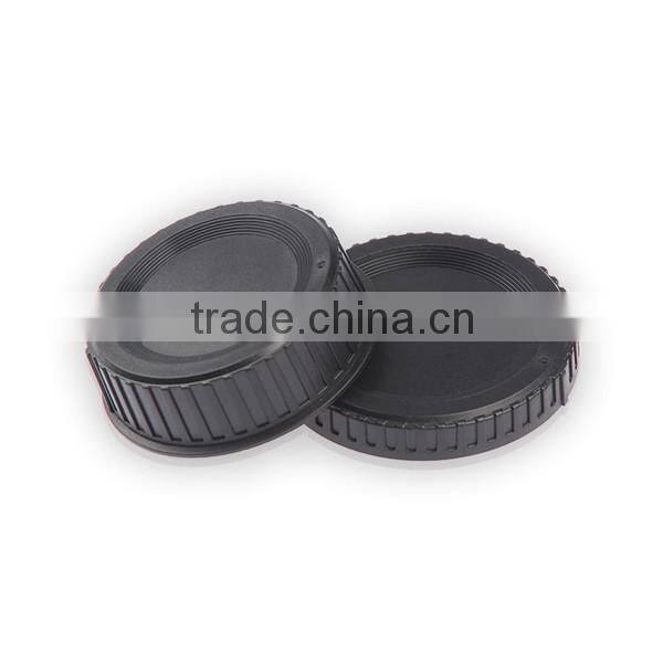 Manufacturer Wholesale Black Plastic Rear Lens Cap for Camera