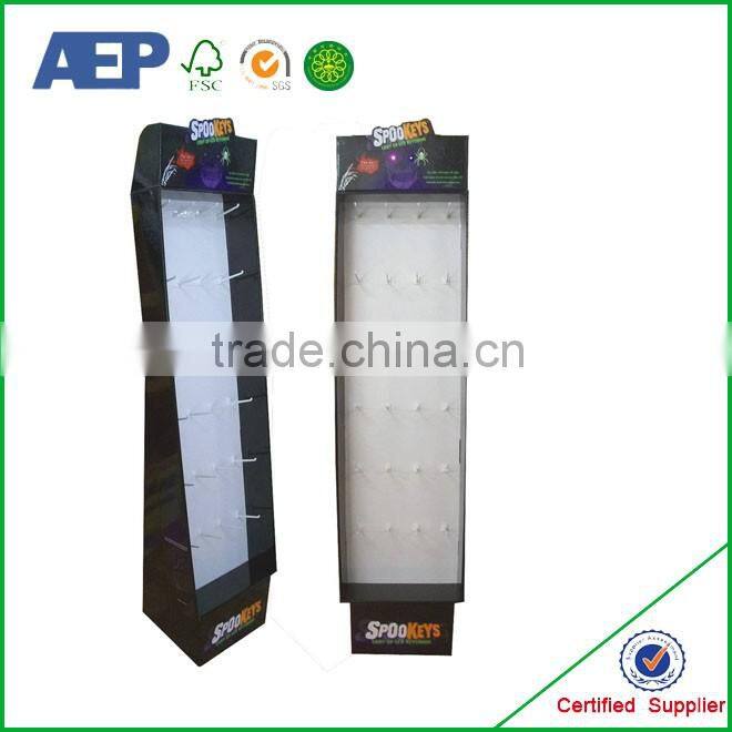 Wholesale promotion custom cardboard advertising display stand
